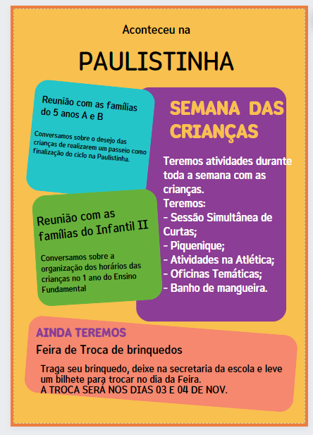 ACONTECE PAULISTINHA