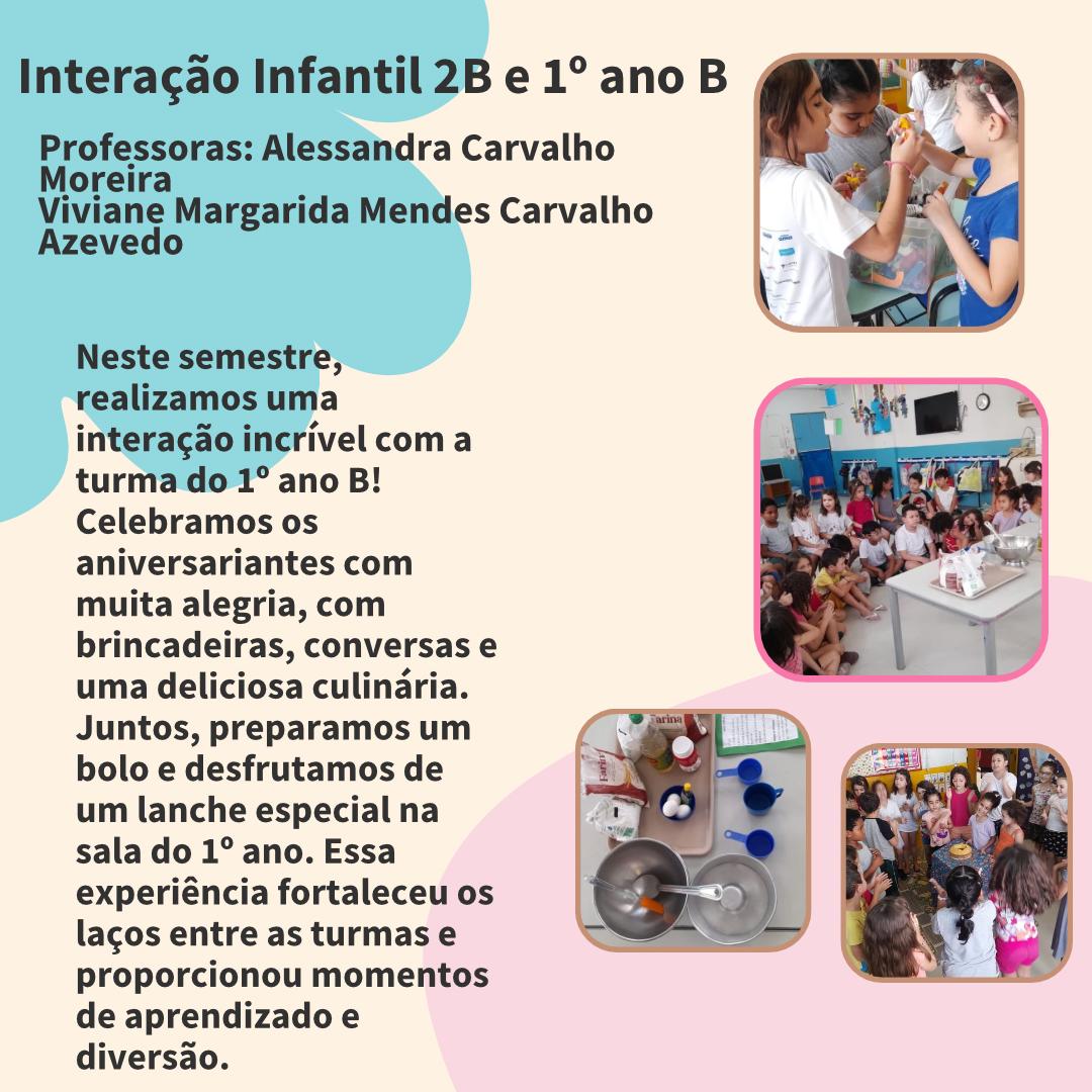 Interao Infantil 2 B e 1 Ano B