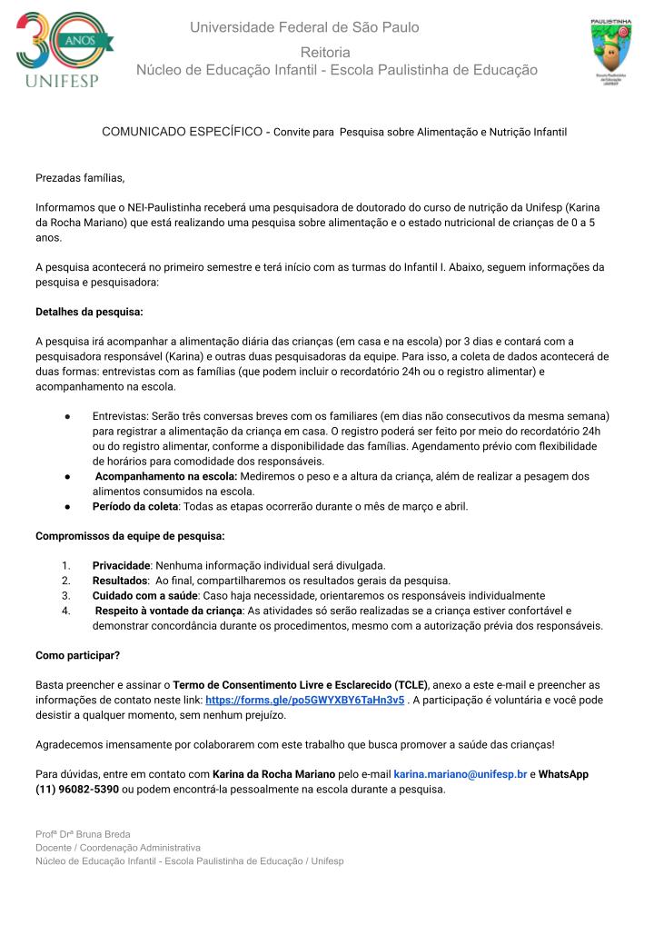 01 Comunicado Especfico Convite Pesquisa de Doutorado Nutriopptx
